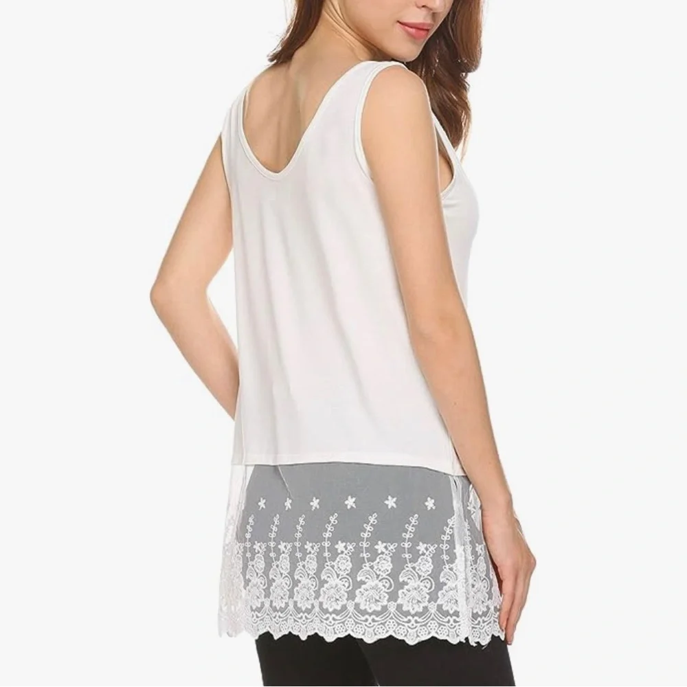 Lace extender tank - Picture 3 of 4